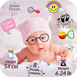 Baby Photo Editor - Baby photo frames Milestones