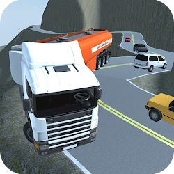 لعبة Cargo Truck Mountain Traffic