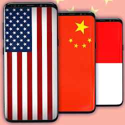 تطبيق Flags Wallpaper HD