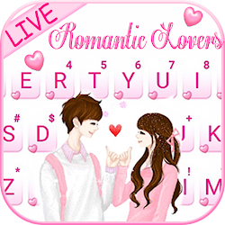 الكيبورد Pink Romantic Love
