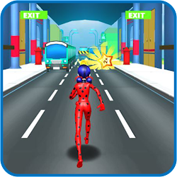 Subway Lady Girl Bug 4k