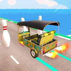 Tricky Rickshaw Stunt TukTuk