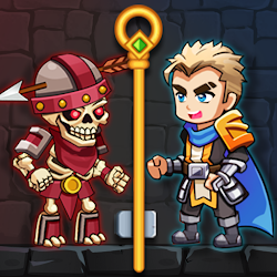 Castle Pin Rescue Game Puzzle