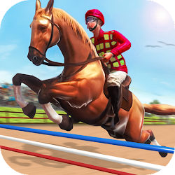 ركوب الخيل القفز الغابة 3D