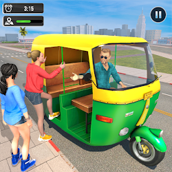 Tuk Tuk Auto Driving Games 3D
