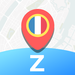 باريس خريطة غير متصلة بالإنترنت وملاح مجانا