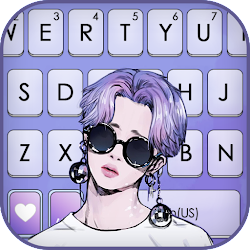 الكيبورد Purple Kpop Star