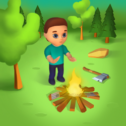 لعبة Wild Forest Idle Survival