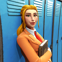 لعبة لي عالي مدرسة فتاة جهاز محاكاة