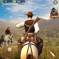 لعبة West Cowboy Horse Riding Game