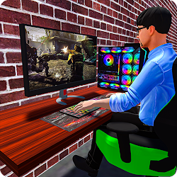 لعبة محاكاة الإنترنت مقهى الإنترنت