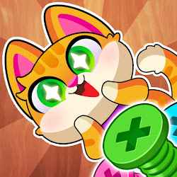 لعبة Screw Puzzle Screw Cat Game