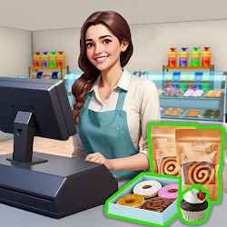 لعبة Super Bakery Mart simulator