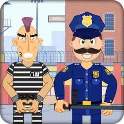 لعبة نتظاهر بلعب مدينة السجن قصة منزل السجن