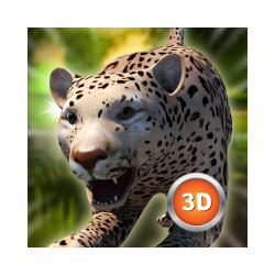 محاكاة الحيوان 3D - ليوبارد الخ