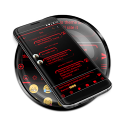 Neon Red SMS رسائل