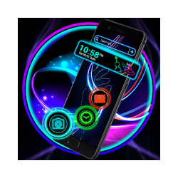 Neon Launcher Theme