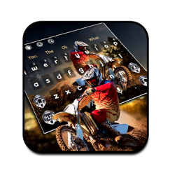 Motocross Racing Bike Keyboard