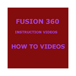 FUSION 360 instruction videos