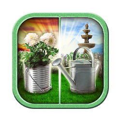 حديقة الزهورالعثور على الفرق على الصور