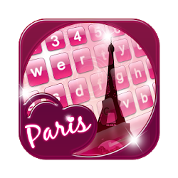 قلب لوحة المفاتيح باريس