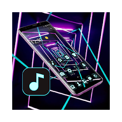 نيون ضوء Interspace الموضوع