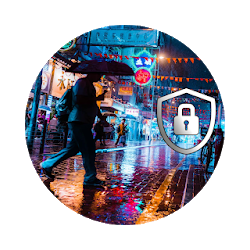 Night City Lock Screen HD