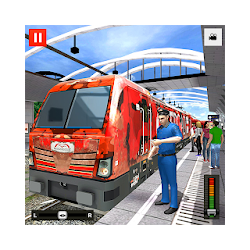 قطار محاكاة مجانا - Euro Train Simulator Free 2019