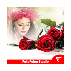 Romantic Rose Photo Frame  Flower photo frames