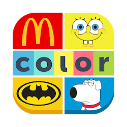 كولورمانيا - تخمين اللون - الشعار مسابقة لعبة