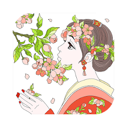 لطيف فتاة صفحات التلوين القلق الإغاثة العلاج