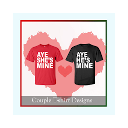 Latest Couple T-shirt Designs 2018