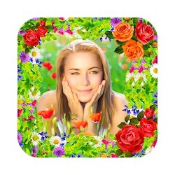 Lovely Flower Photo Frame