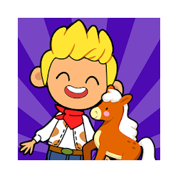 My Pretend Wild West - Cowboy  Cowgirl Kids Games