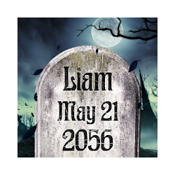 حاسبة تاريخ يوم موتي ومحرر القبر نكتة